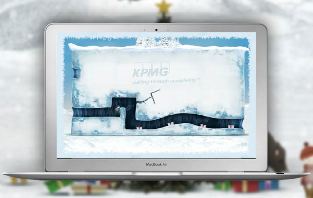 KPMG - multimediální novoročenka
